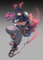 Cell-shade fullbody 13