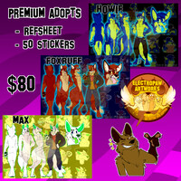 Premium 50 Sticker Starter Pack Adopts