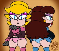 Peach and Pauline - Queens of Strikers