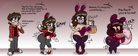 Comm - Seasonal Employment (Bunny Girl TF/TG)