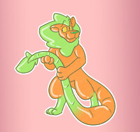 Gummy Worm Lion!