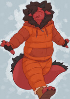 Cyrus in his winter look