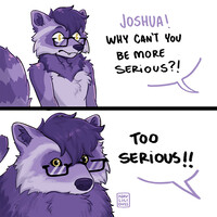 Too Serious YCH Comm - Joshua