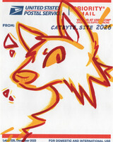 red and yellow wolf slap