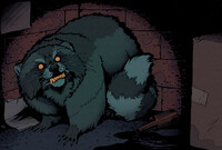 cornered animal