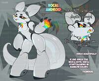Vocal android OPEN ADOPTABLE