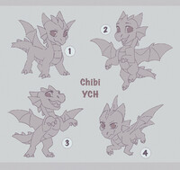 Dragon chibi YCH