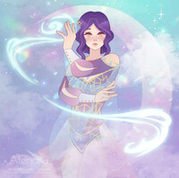 YCH for noirsongbird (Sorceress)