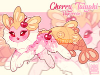 [SOLD] Vaporeon Cherry Taiyaki Adopt Auction!
