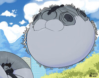 [YCH FE-1] - Wolfram Balloon in the city