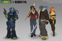 TMNT X RESIDENT EVIL (Part 1)