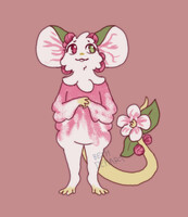 OPEN: Apple Blossom Mouse Adoptable