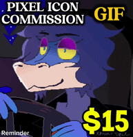 Pixel Icon Gif Commission!!! ☆ OPEN REMINDER!