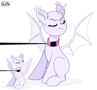 YCH GRUMPY PONY WITH A COLLAR AUCTION $8