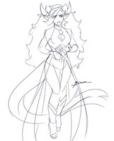 ROUGH SKETCH - NO COLOR - SAMPLE