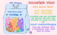 🍪🌈 COOKIES YCH (5/5 OPEN) 🌈🍪