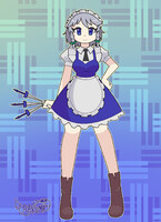 The Kigu maid, now with knives!