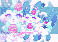 [OPEN] Delightful Rose Gardener Sylveon Adopt Auction!