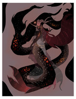 ADOPT (CLOSE) Dark Mermaid