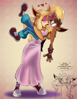 COMMISSION - Tawna is back for Crash