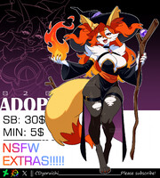 [OPEN] ADOPT AUCTION #20.__.Magical Braixen