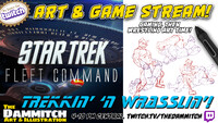 Now Streaming! Art and Gaming!