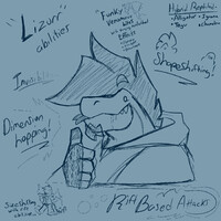[Sketch] This Lizurr In a Nutshell