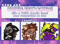 FREE DOODLE ICON RAFFLE.