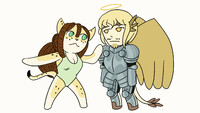 Angel and Cat