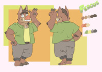 Fergus Ref fursona