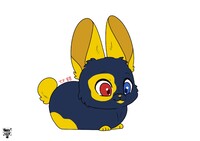 $2 Blue and Yellow Rabbit Adopt (OPEN)