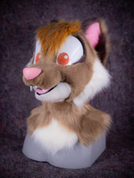 coywolf fursuit head commission