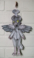 Mort Paper Doll Dangler