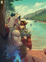 Simply-synchro - Sweet moments by the pond 🏞🌿