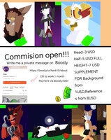 Commision open!
