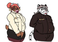 More ocs | Muuriel and Mitch (Mitchell)