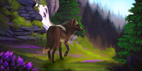 Toward the Forest - commission
