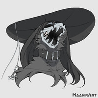 Colored Sketch Headshot - Quiverthorn