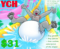 YCH: Water Slide OPEN! (15 SLOTS AVAILABLE)