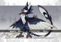 [Closed] Adopt Nightsky Owl Avali