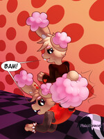 Pink and Punk Shows Off (Extra Fluff Edition)