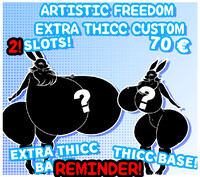 [REMINDER] THICC Artistic Freedom Customs [2/3]