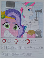 Peeing with my sis, Zipp