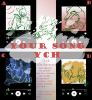 Your Songs | YCH (open unlimited slots)