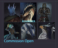 Commission open