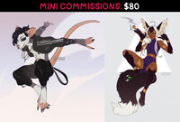Mini commissions // pending