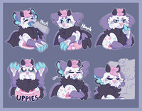 Sticker Commission for PaddedTaffy