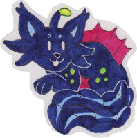 Lamp Kitty Badge~