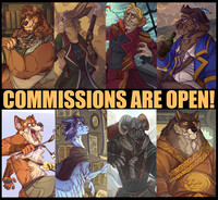 COMMISSIONS ARE OPEN! (REMINDER)
