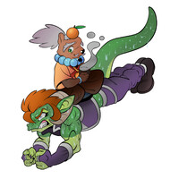 Training (Commission by KitsuAkajin24)